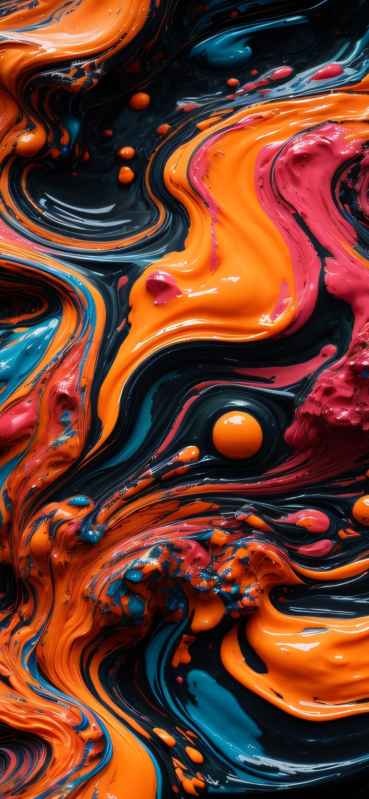 Обои визуальное искусство, арт, живопись, современное искусство, абстрактное искусство в разрешении 1242x2688