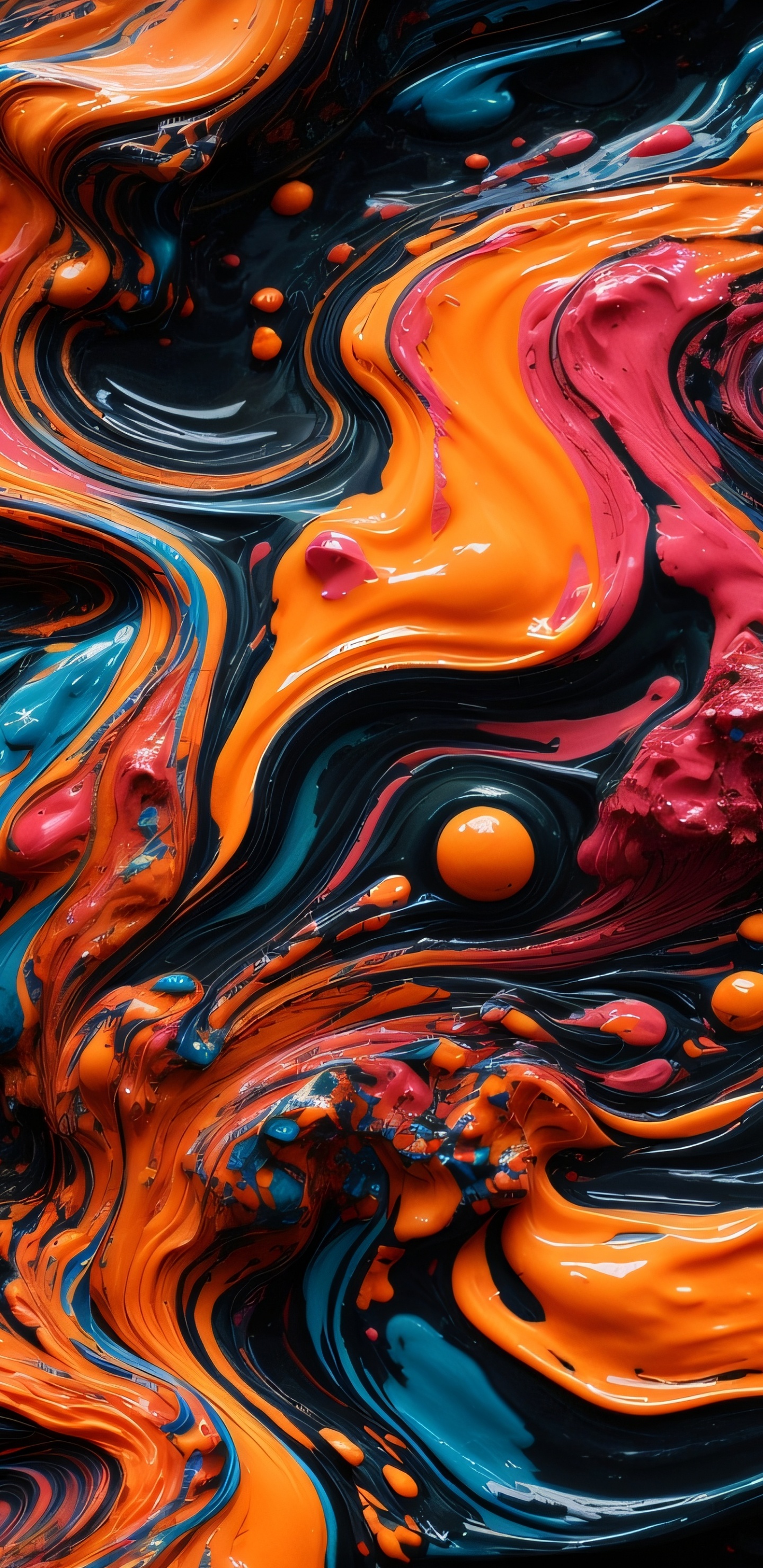 Обои визуальное искусство, арт, живопись, современное искусство, абстрактное искусство в разрешении 1440x2960