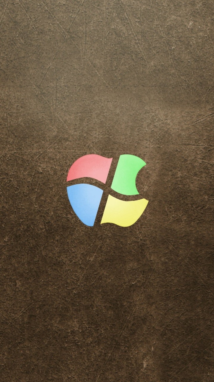 Обои лого, графика, шрифт, apple, windows в разрешении 720x1280