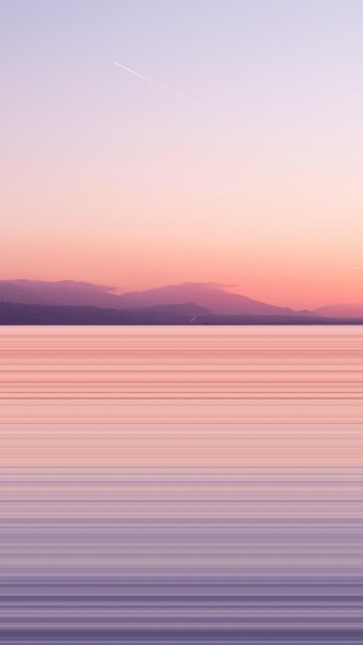 Обои горизонт, вода, атмосфера, гидроресурсы, облако в разрешении 720x1280