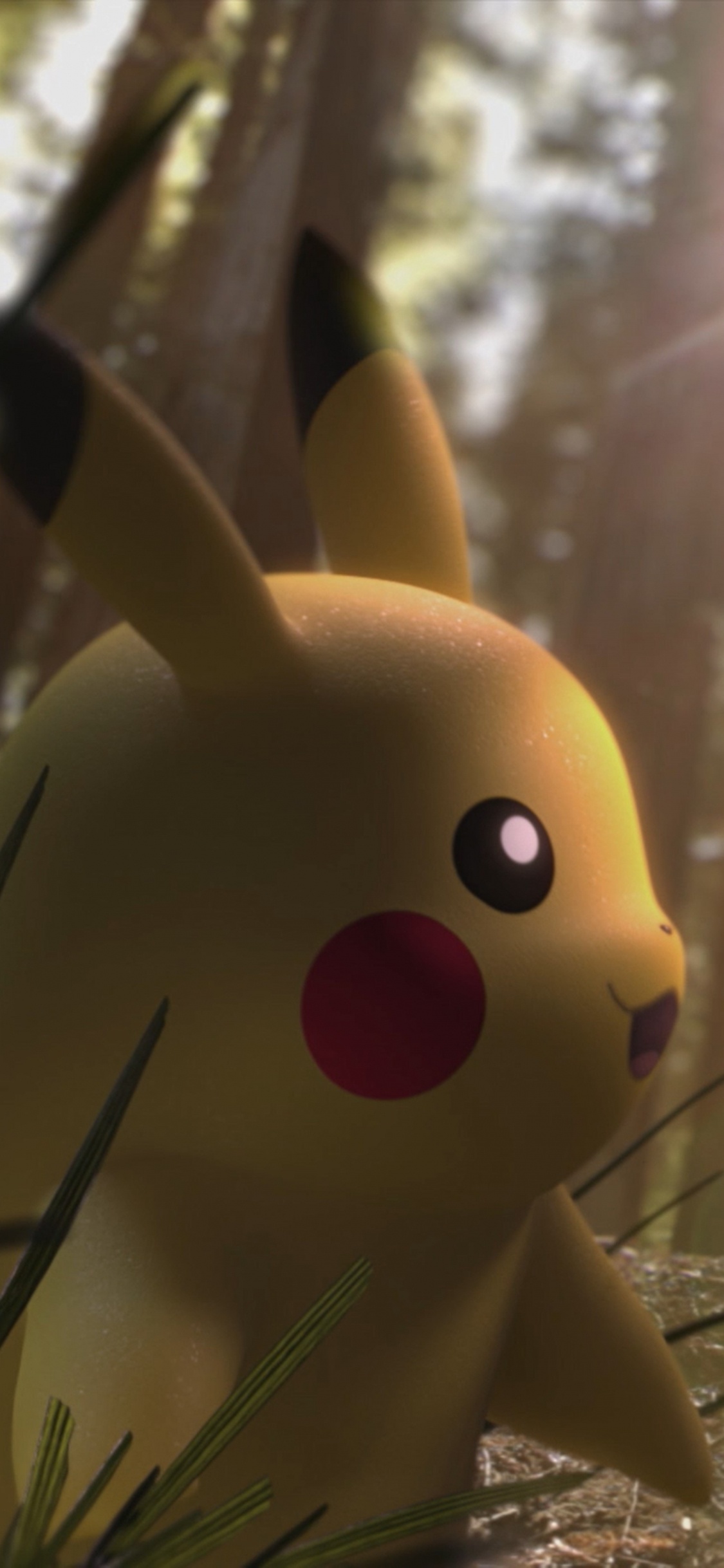 Обои Сайт pokmon идти, свет, желтый, дерево, солнечный свет в разрешении 1125x2436