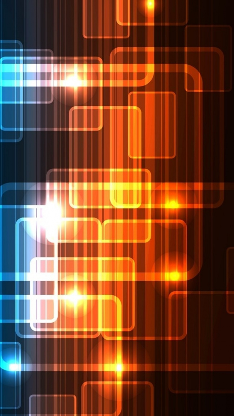 Обои свет, линия, искусство, освещение, неон в разрешении 750x1334