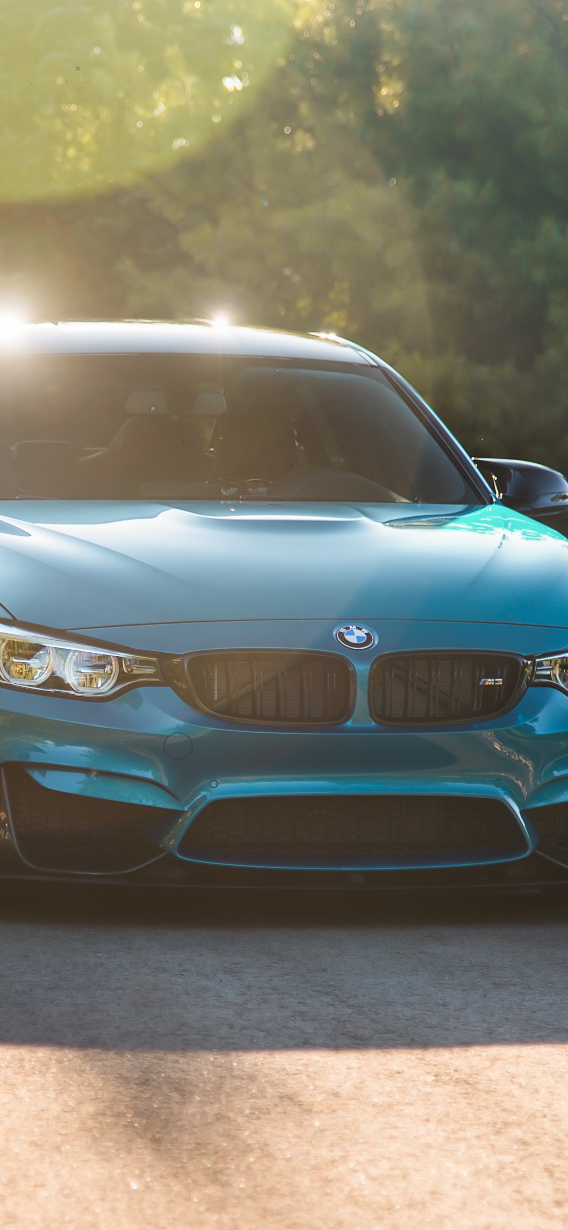 Обои bmw, авто, bmw m3, синий, BMW 3 Series E46 в разрешении 1125x2436