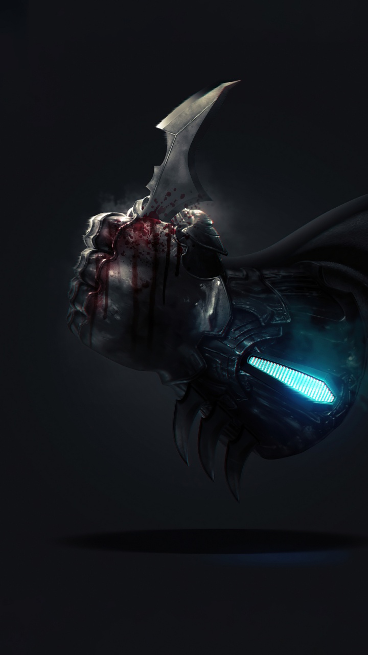 Обои рукавицы бэтмена фанарт, Бэтмен, арт, цифровое искусство, фан арт в разрешении 720x1280