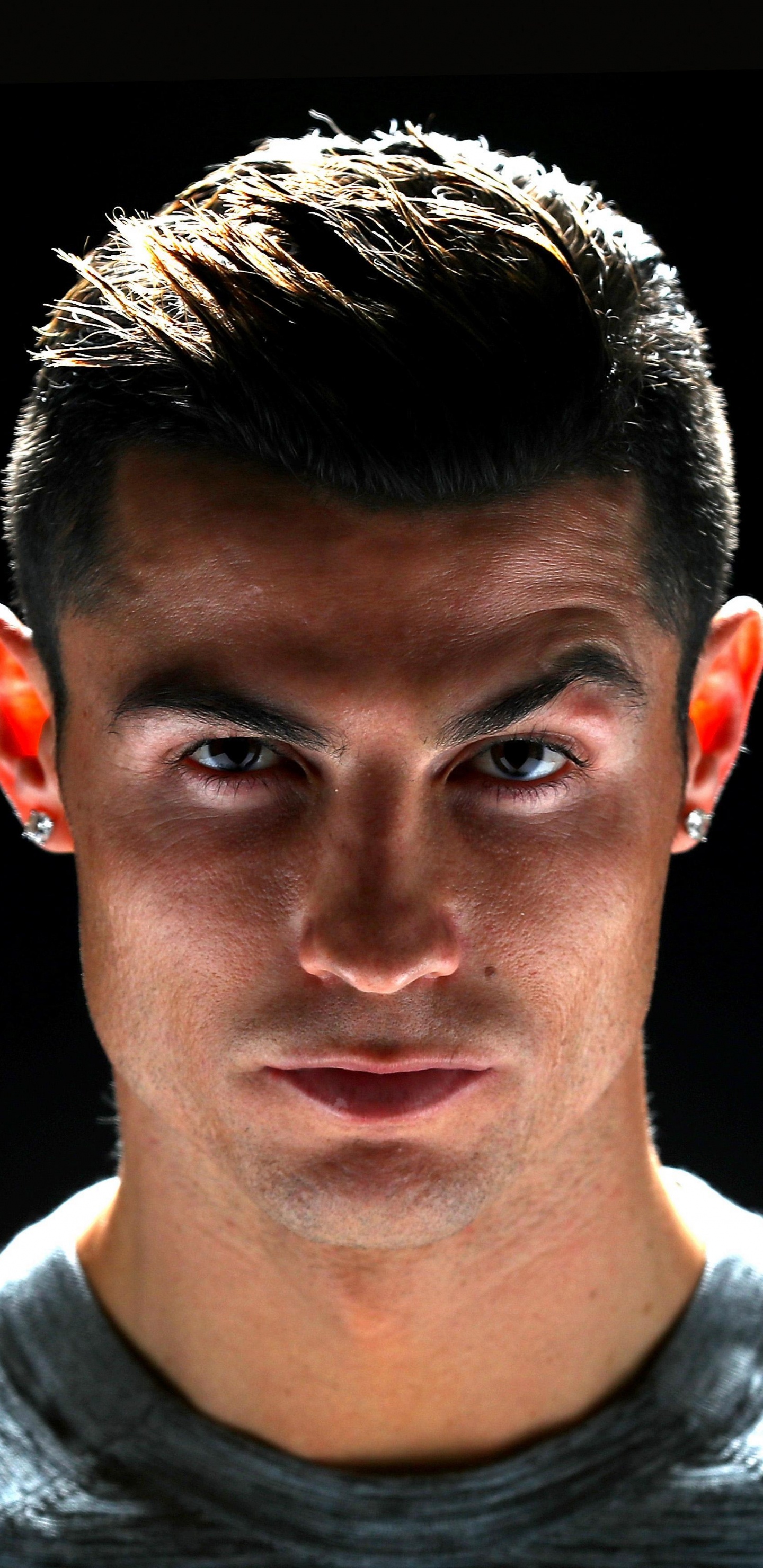 Обои Кристиано Роналдо, Ювентус ФК, волосы, лицо, лоб в разрешении 1440x2960