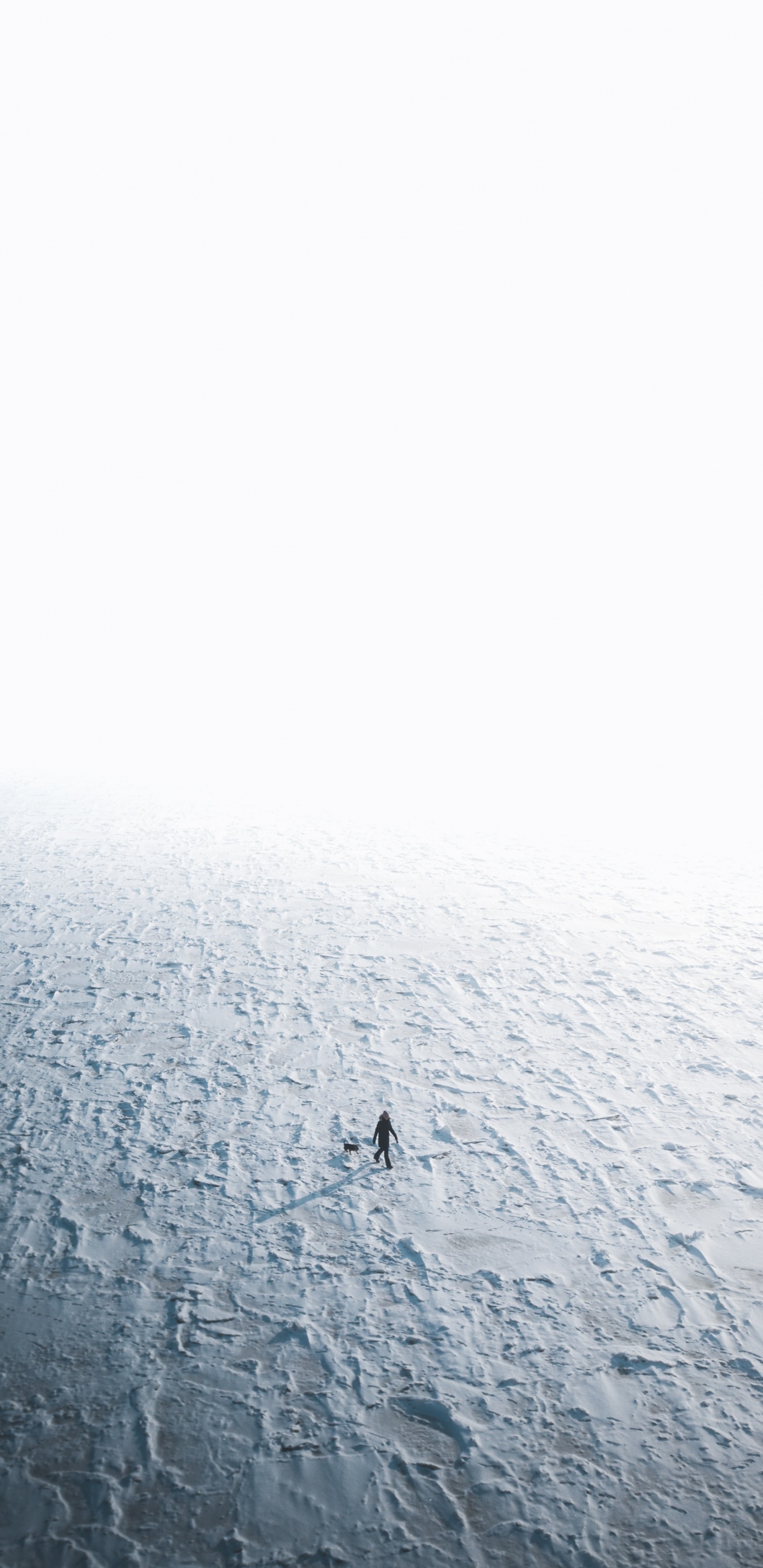 Обои горизонт, вода, атмосфера, море, спокойный в разрешении 1440x2960