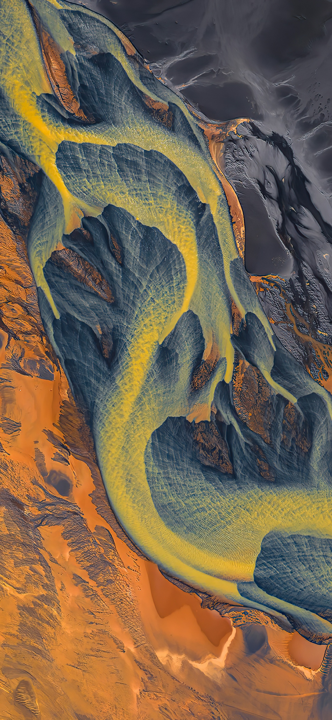 Обои визуальное искусство, арт, экорегион, окружающая среда, пейзаж в разрешении 1125x2436