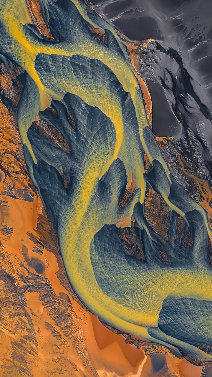 Обои визуальное искусство, арт, экорегион, окружающая среда, пейзаж в разрешении 720x1280