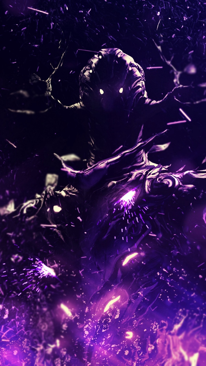 Обои пурпур, Фиолетовый, космос, вода, атмосфера в разрешении 720x1280