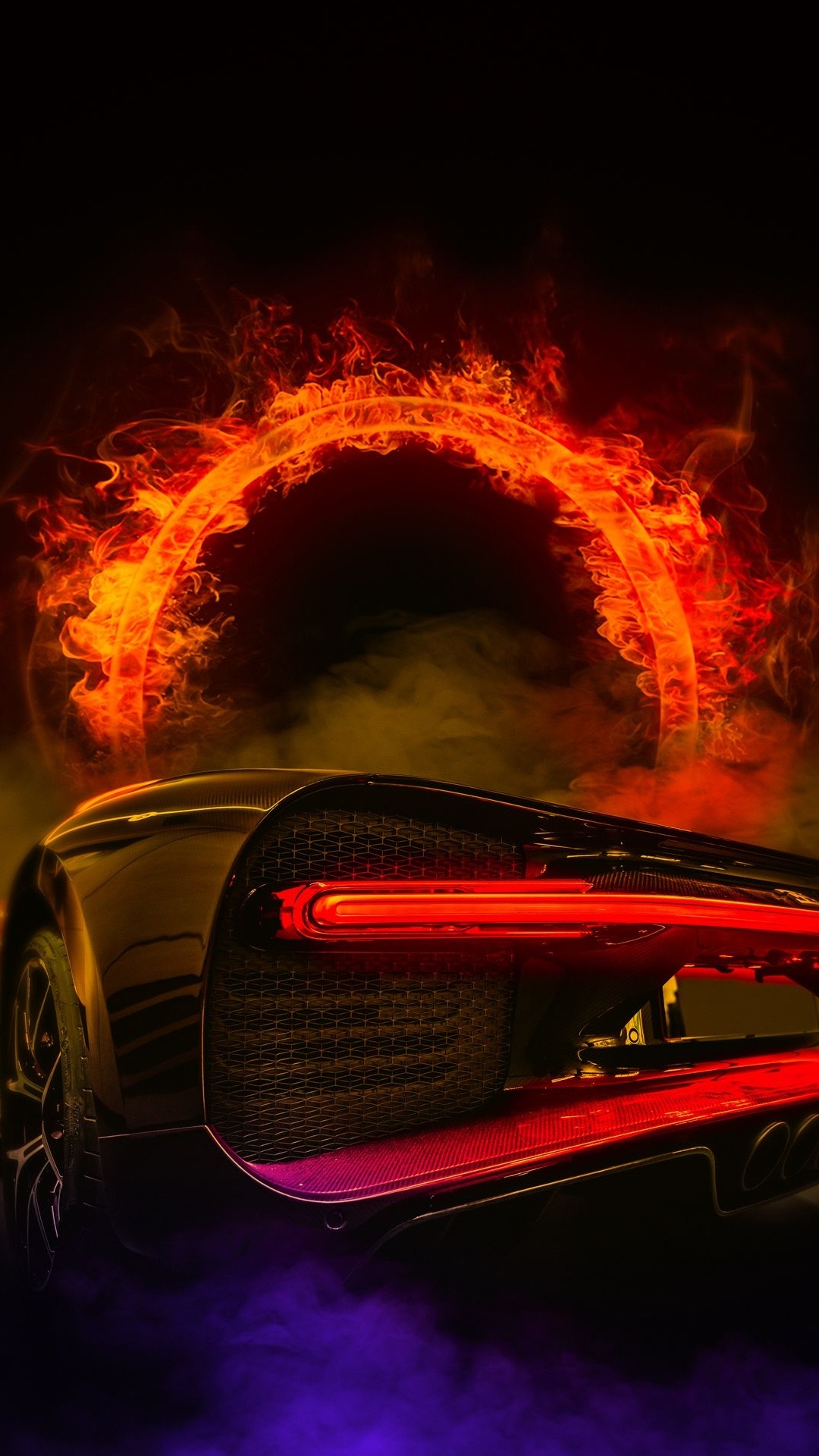 Обои пламя, гендальф, Галадриэль, деревянный духовой инструмент, Хоббит в разрешении 1080x1920