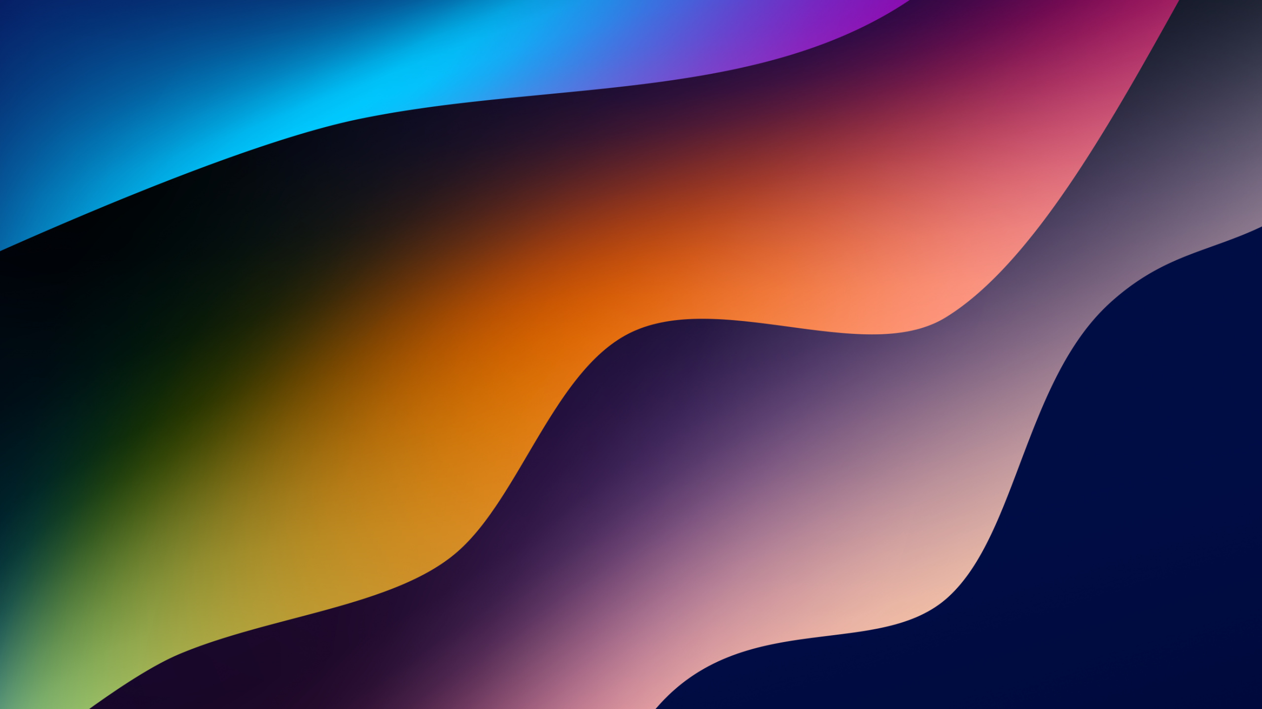 Обои красочность, атмосфера, пурпур, лазурный, арт в разрешении 2560x1440