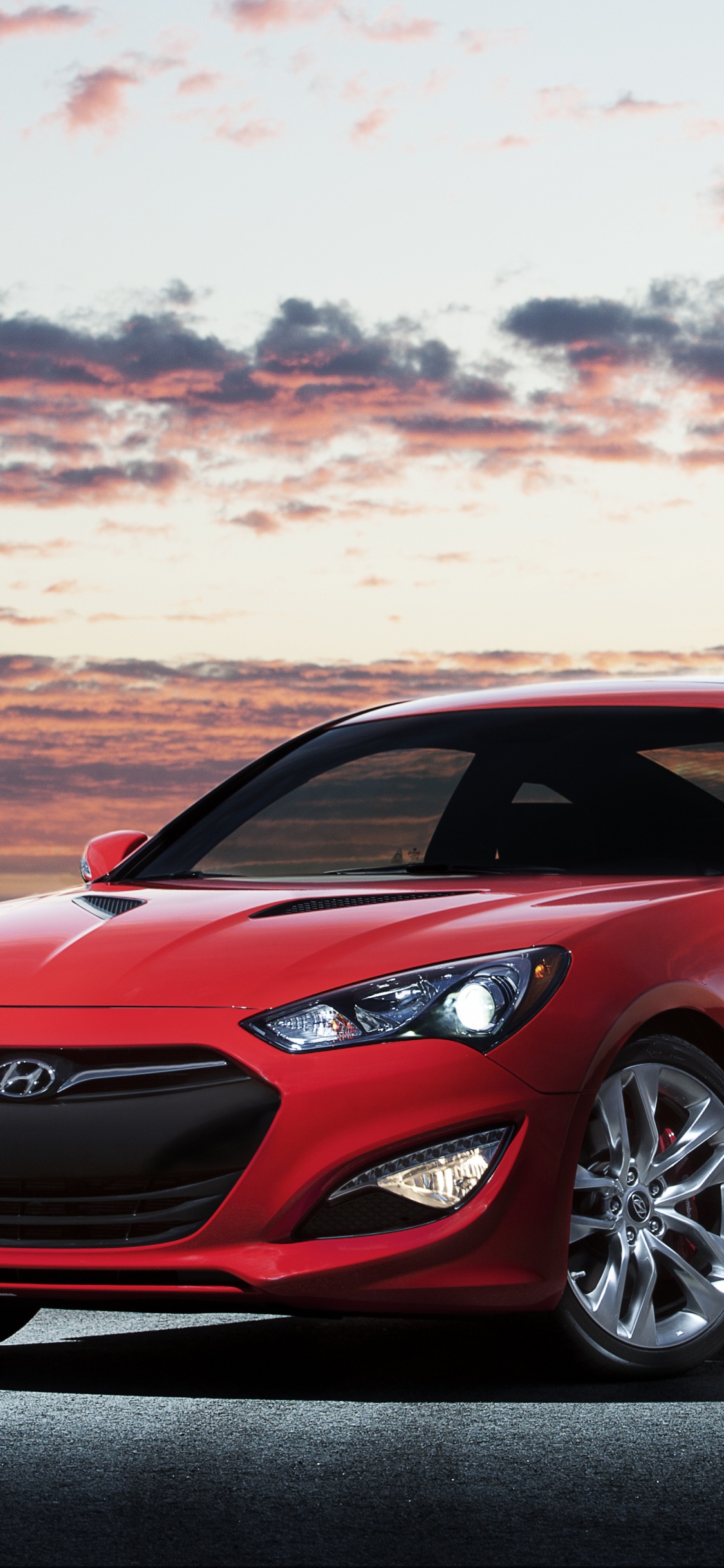 Обои Хендай Генезис Купе, спорткар, авто, Хендай Генезис Купе 2013, Хендай Генезис Купе 2014 в разрешении 1125x2436