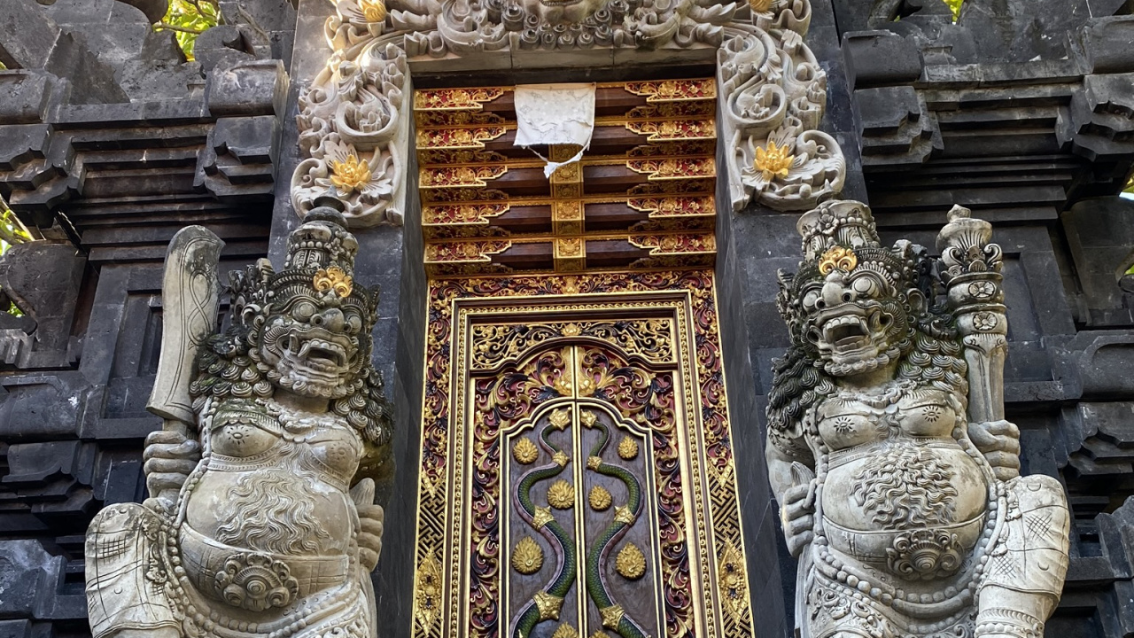 Обои бали, резьба по камню, статуя, древняя история, резьба в разрешении 1280x720