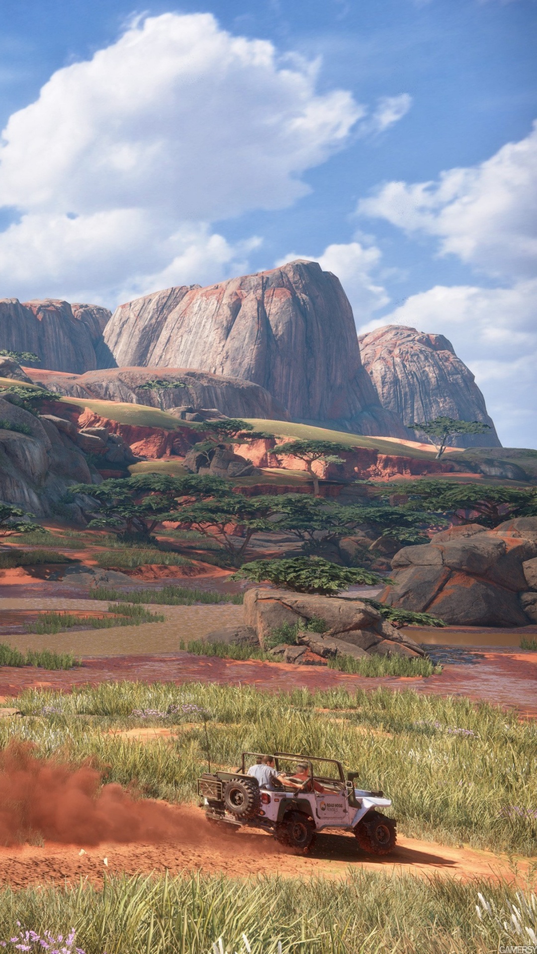 Обои uncharted 4 a thiefs end, нейтан Дрейк, uncharted drakes fortune, игривый щенок, playstation 4 в разрешении 1080x1920