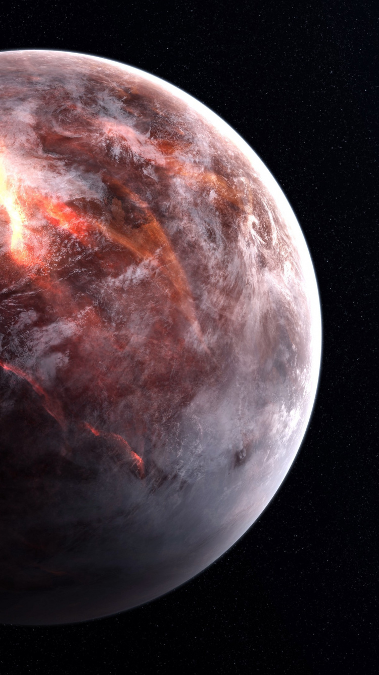 Обои земля, космос, луна, астрономический объект, планета в разрешении 750x1334