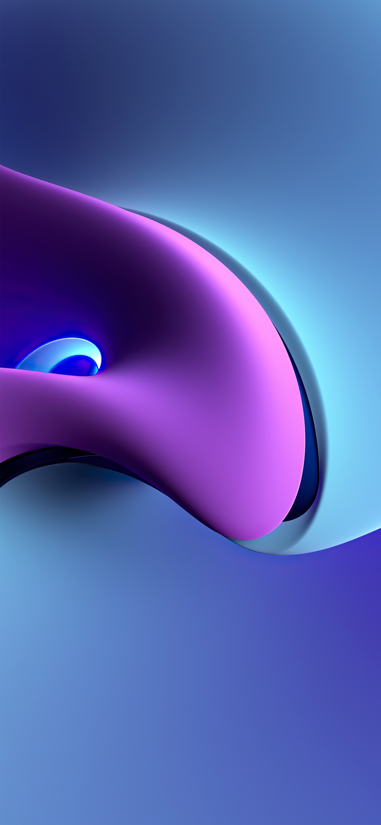 Обои свет, смартфон, вода, жидкий, пурпур в разрешении 1242x2688