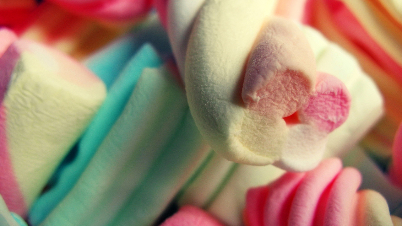 Обои розовый, лепесток, кондитерские изделия, сладость, ткань в разрешении 1280x720