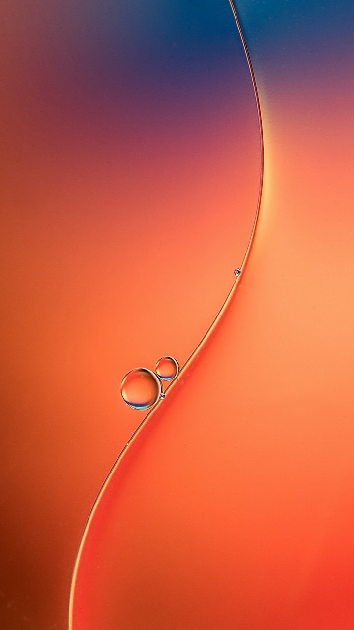 Обои Оранжевый цвет, вода, Янтарь, полутона и оттенки, пурпурный цвет в разрешении 720x1280