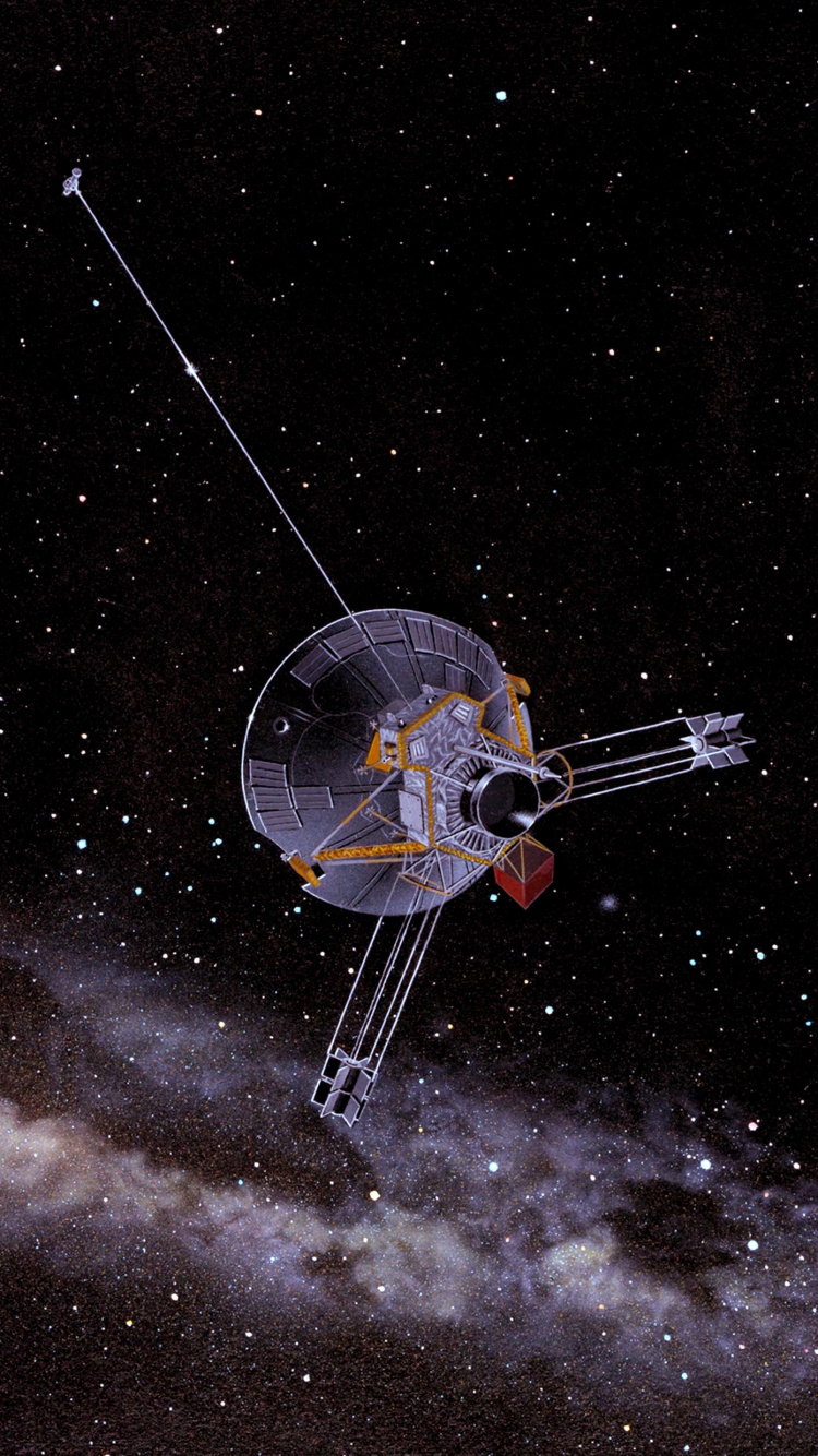 Обои Пионер-10, Программа Пионер, Программа Вояджер, НАСА, Пионер-11 в разрешении 750x1334