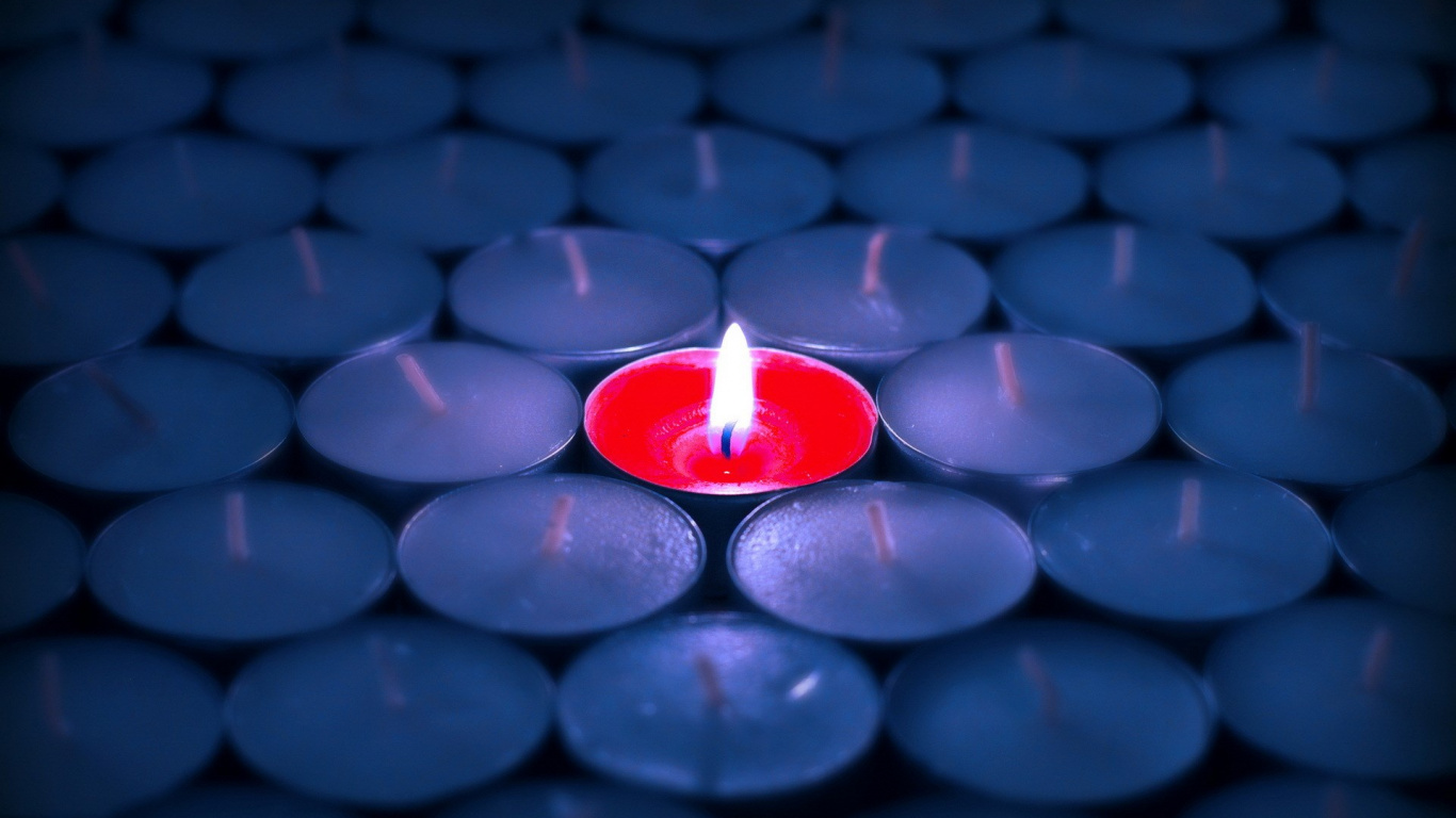 Обои синий, вода, освещение, свет, пурпур в разрешении 1366x768