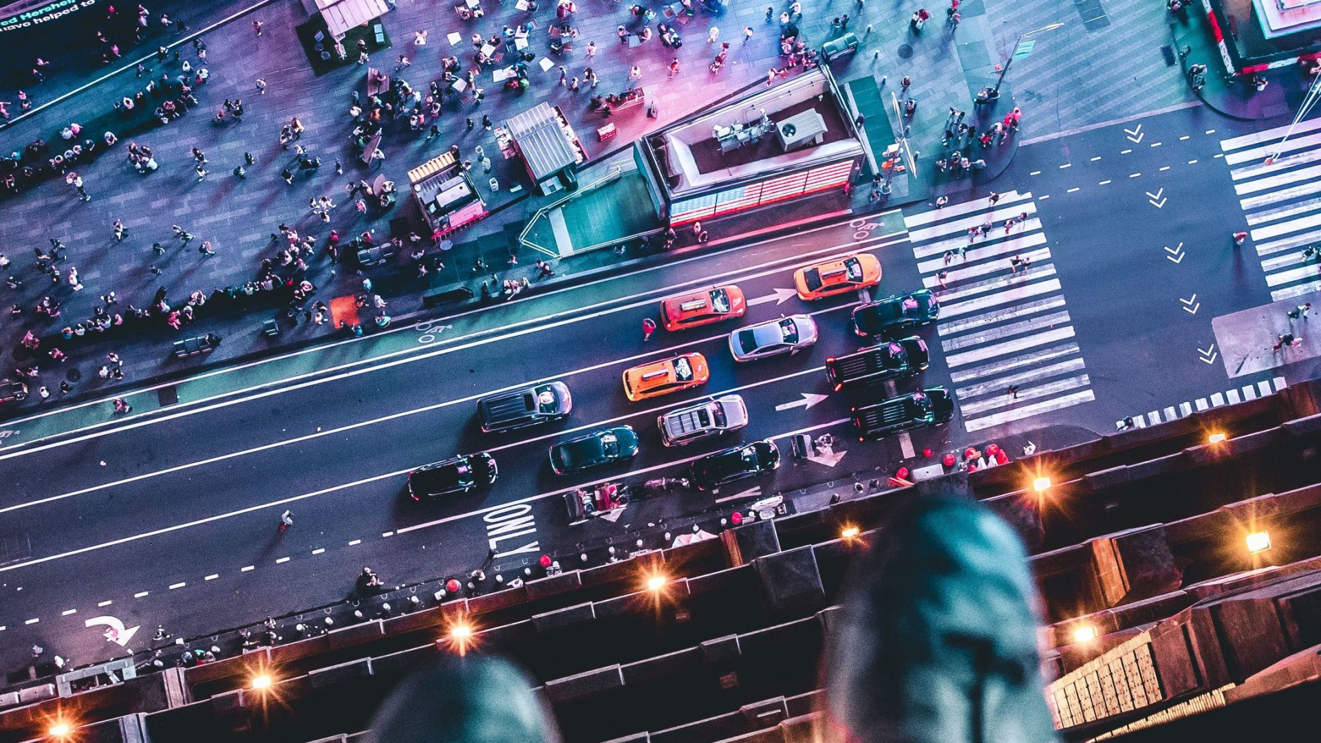 Обои таймсквер, мир, свет, освещение, развлечение в разрешении 1920x1080