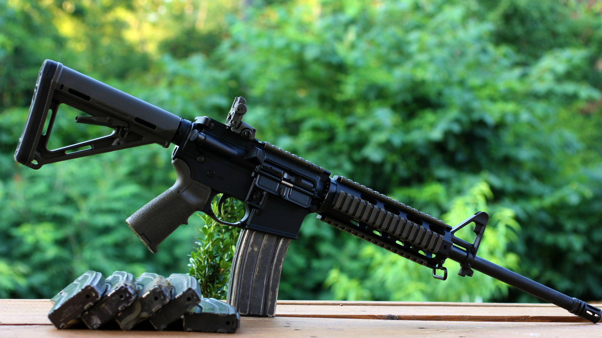 Обои АР 15, Кольт АР-15, орудие, огнестрельное оружие, винтовка в разрешении 1920x1080