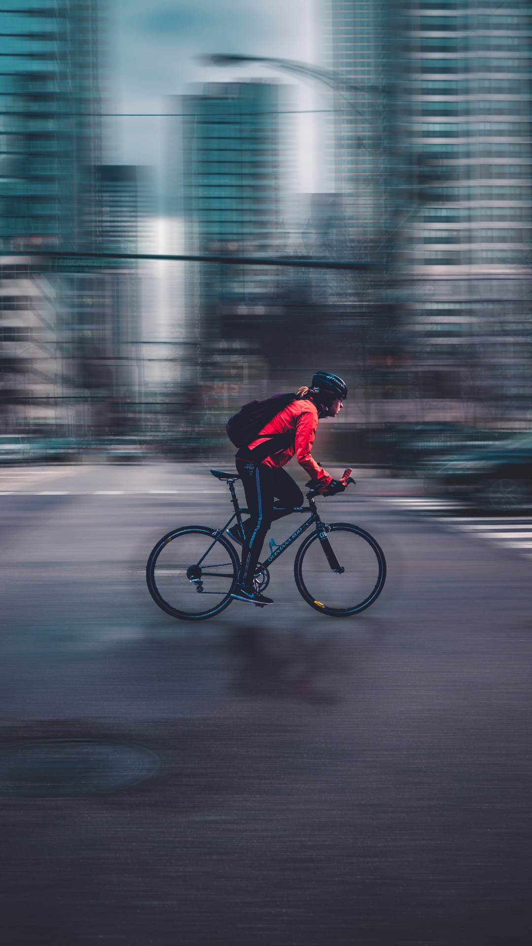 Обои велосипед, дорожный велосипед, Велоспорт, велосипедный шлем, велосипедный спорт в разрешении 1080x1920