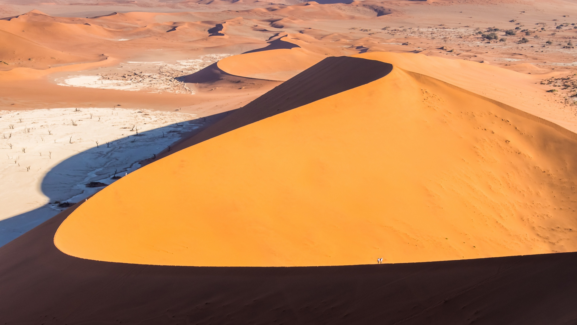 Обои эрг, поющий песок, пустыня, Дюна, песок в разрешении 1920x1080