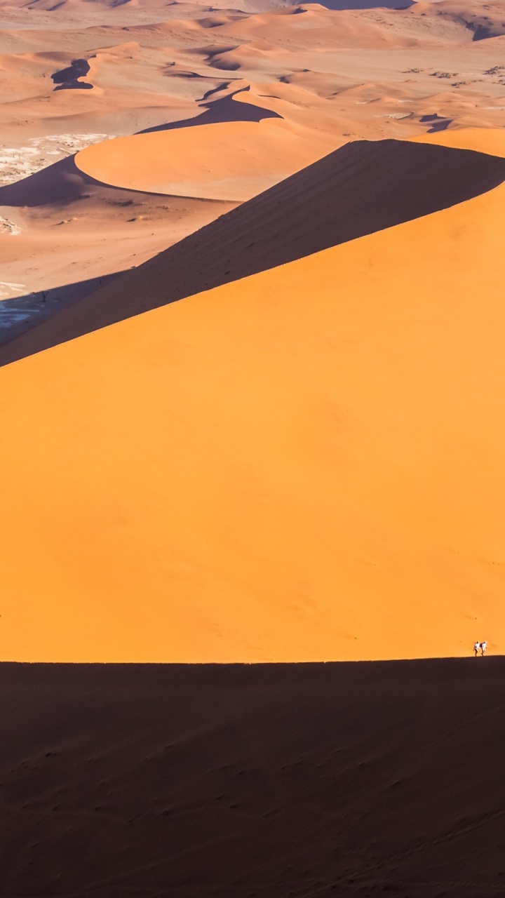 Обои эрг, поющий песок, пустыня, Дюна, песок в разрешении 720x1280