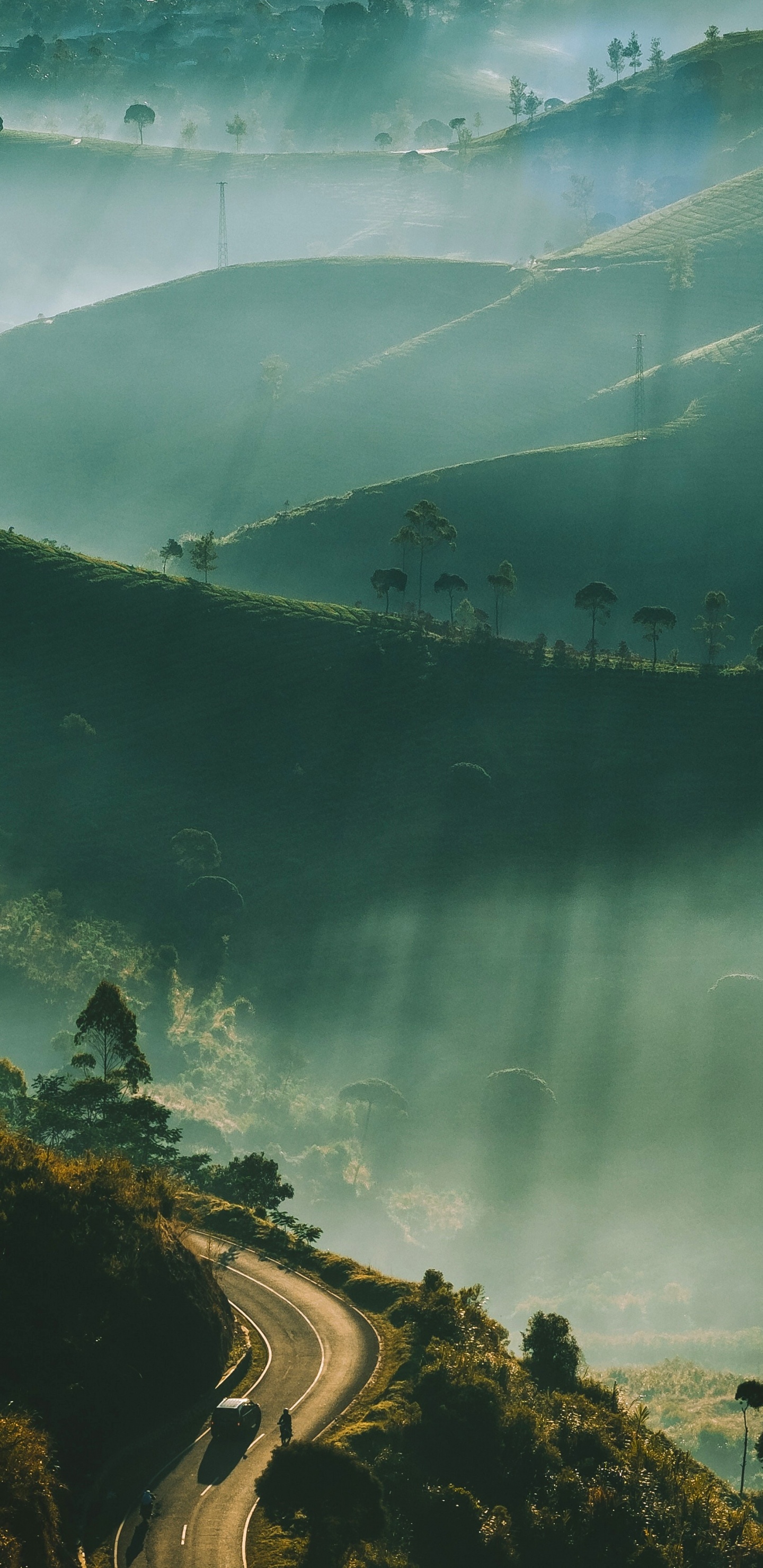 Обои гидроресурсы, вода, атмосфера, облако, природа в разрешении 1440x2960