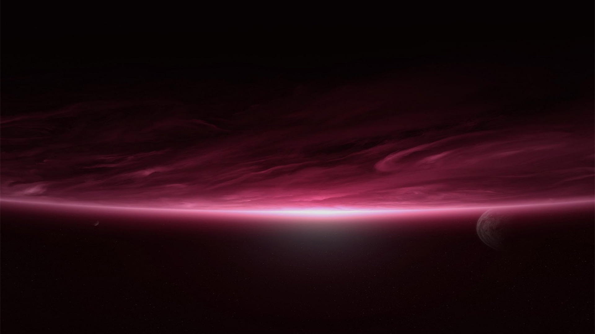 Обои UMIDIGI Z Pro, UMiDIGI, атмосфера, пурпурный цвет, пурпур в разрешении 1920x1080