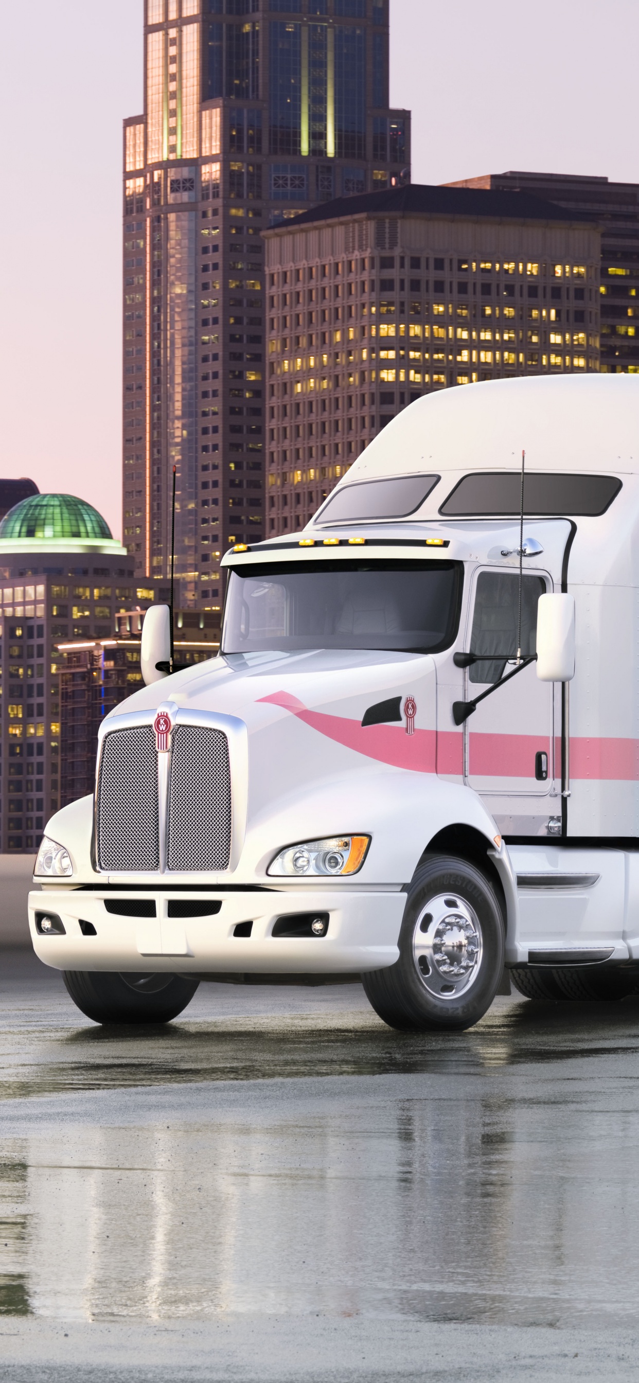 Обои Кенворт, кенворт t660, кенворт w900, авто, грузовик в разрешении 1242x2688