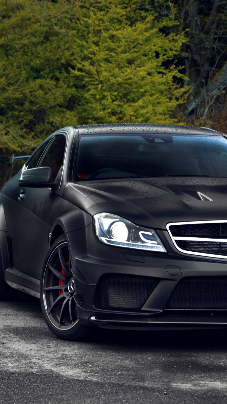 Обои авто, обод, колесо, Mercedes-Benz C 63 AMG, mercedes benz s class в разрешении 750x1334