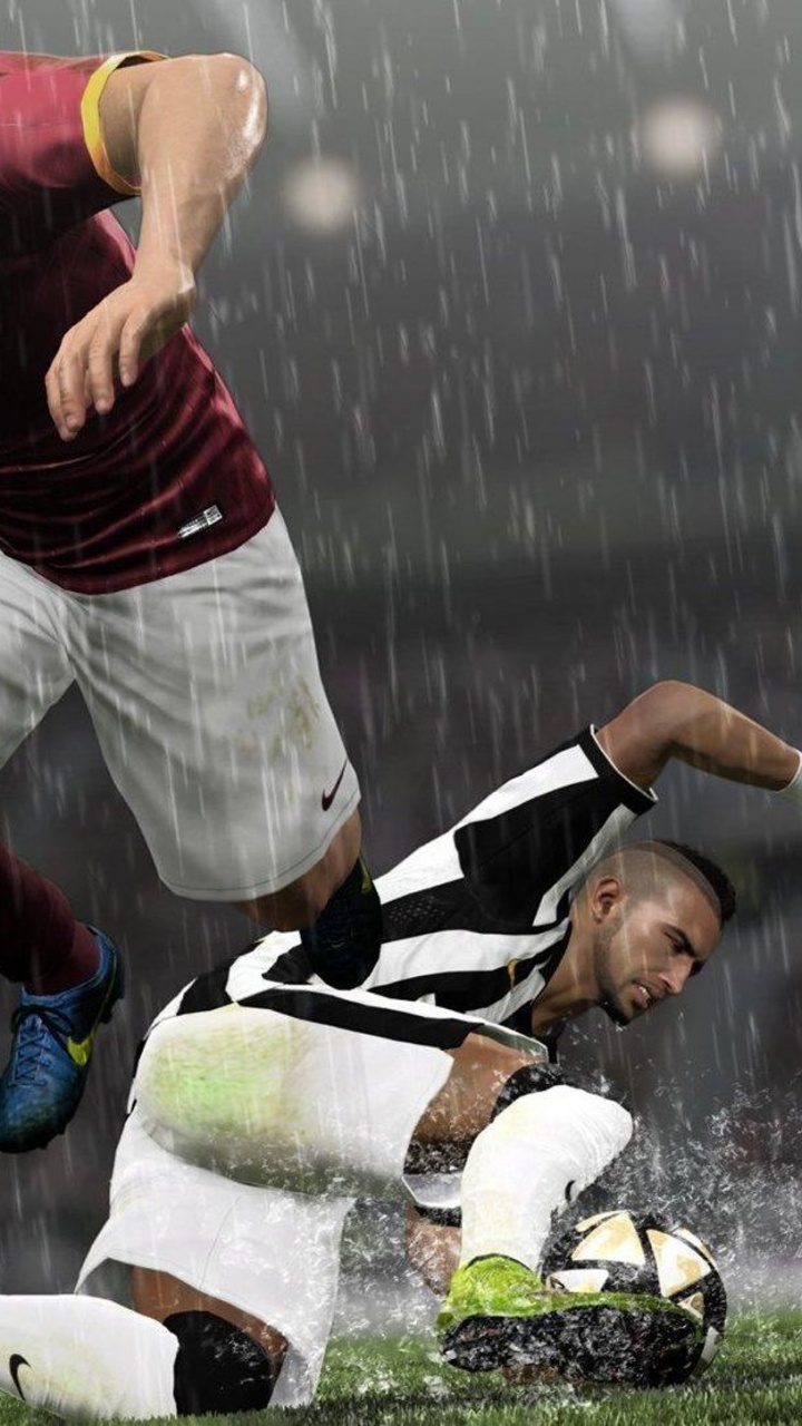 Обои Про Эволюция Футбола 2016, компания Konami, playstation 4, playstation 3, занятие спортом в разрешении 720x1280