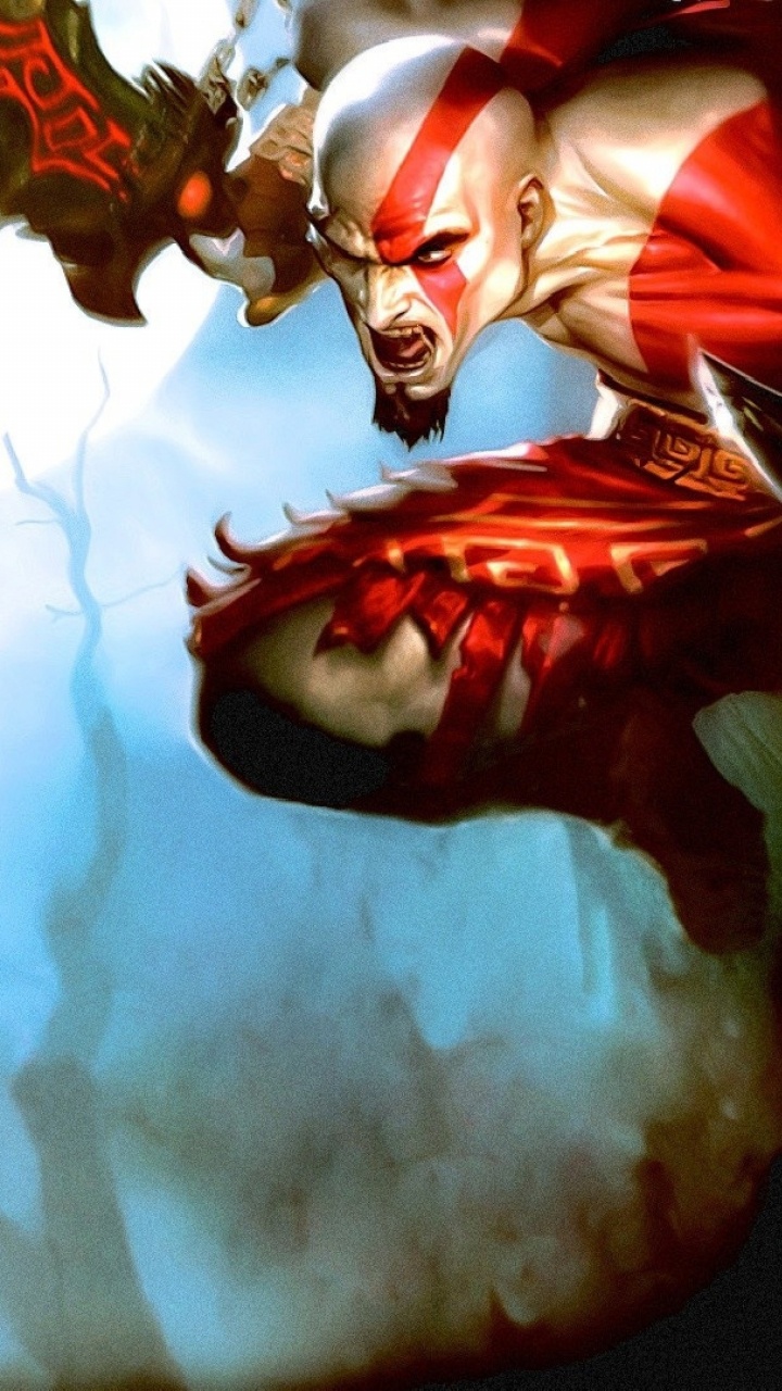 Обои игра-боевик, иллюстрация, вымышленный персонаж, мифология, компьютерная игра в разрешении 720x1280