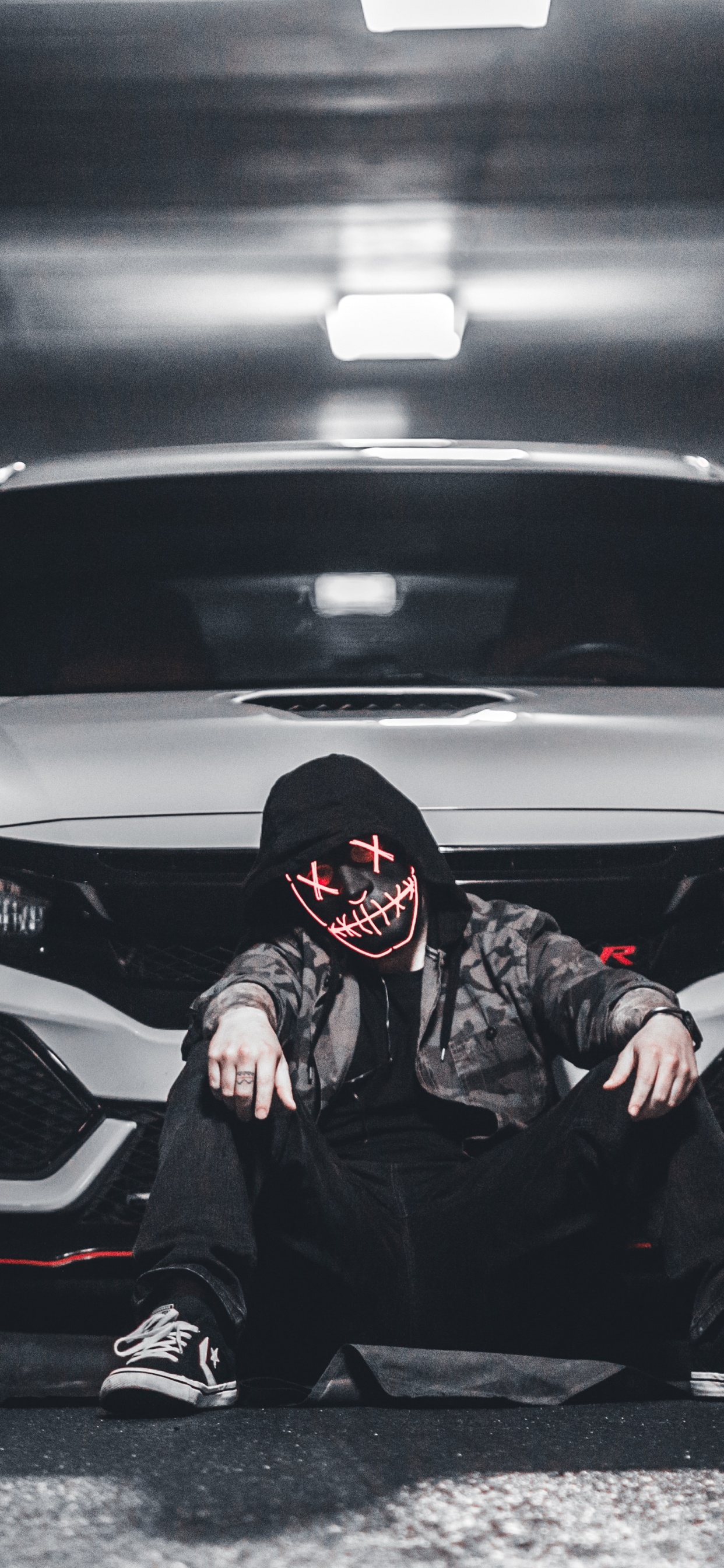 Обои Kia Motors, автомобильное освещение, колесо, Хэтчбек, автомобиль концепции в разрешении 1242x2688