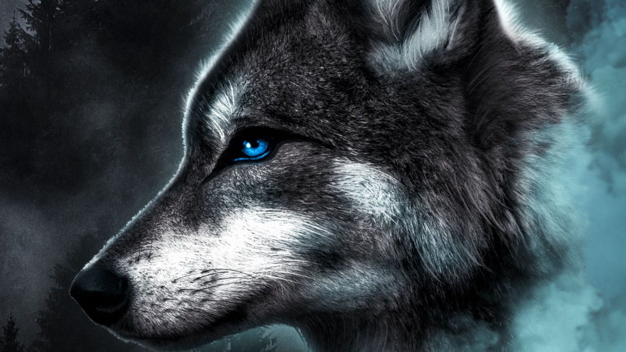 Обои смартфон, ткл 20, датский дог, собака породы, дерево в разрешении 1280x720