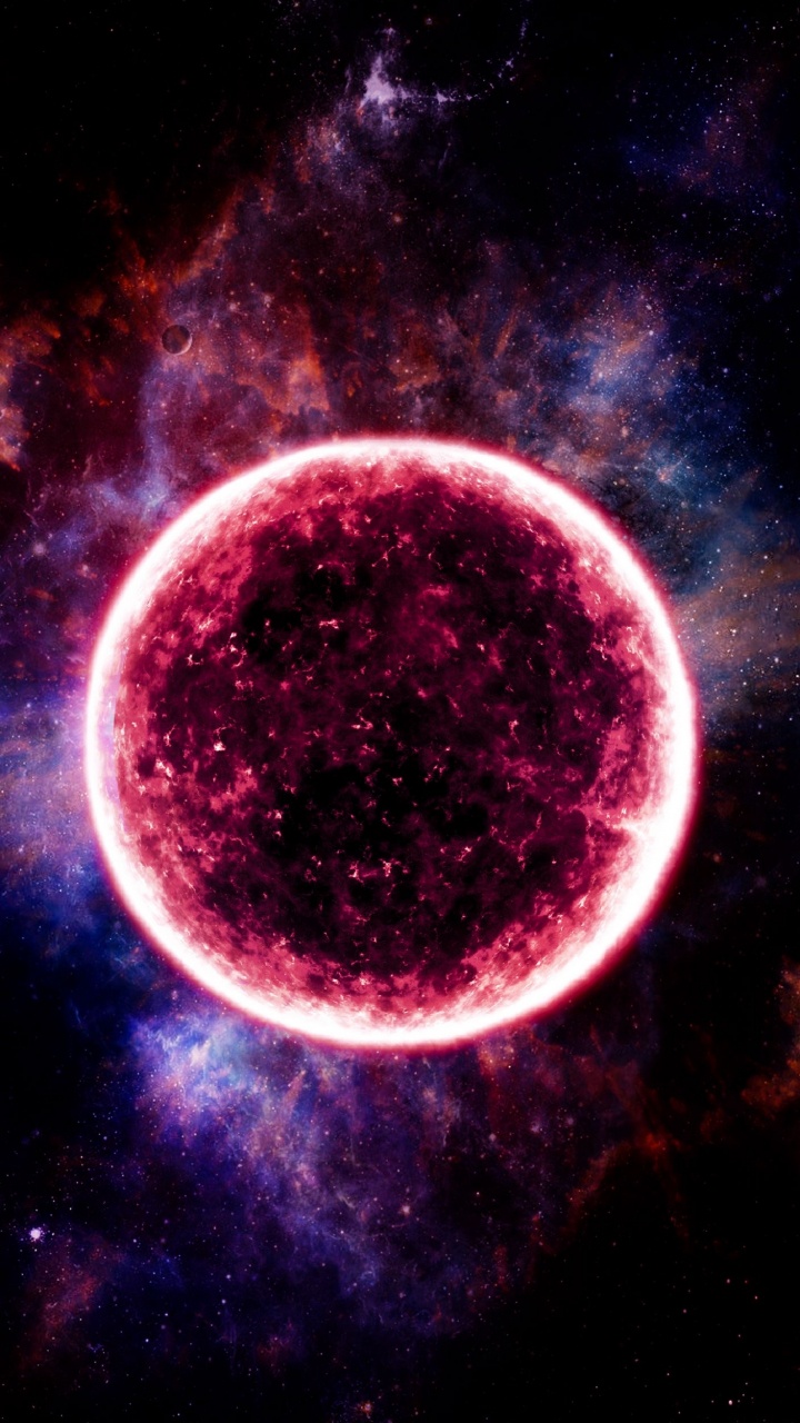 Обои Галактика, земля, планета, космос, звезда в разрешении 720x1280