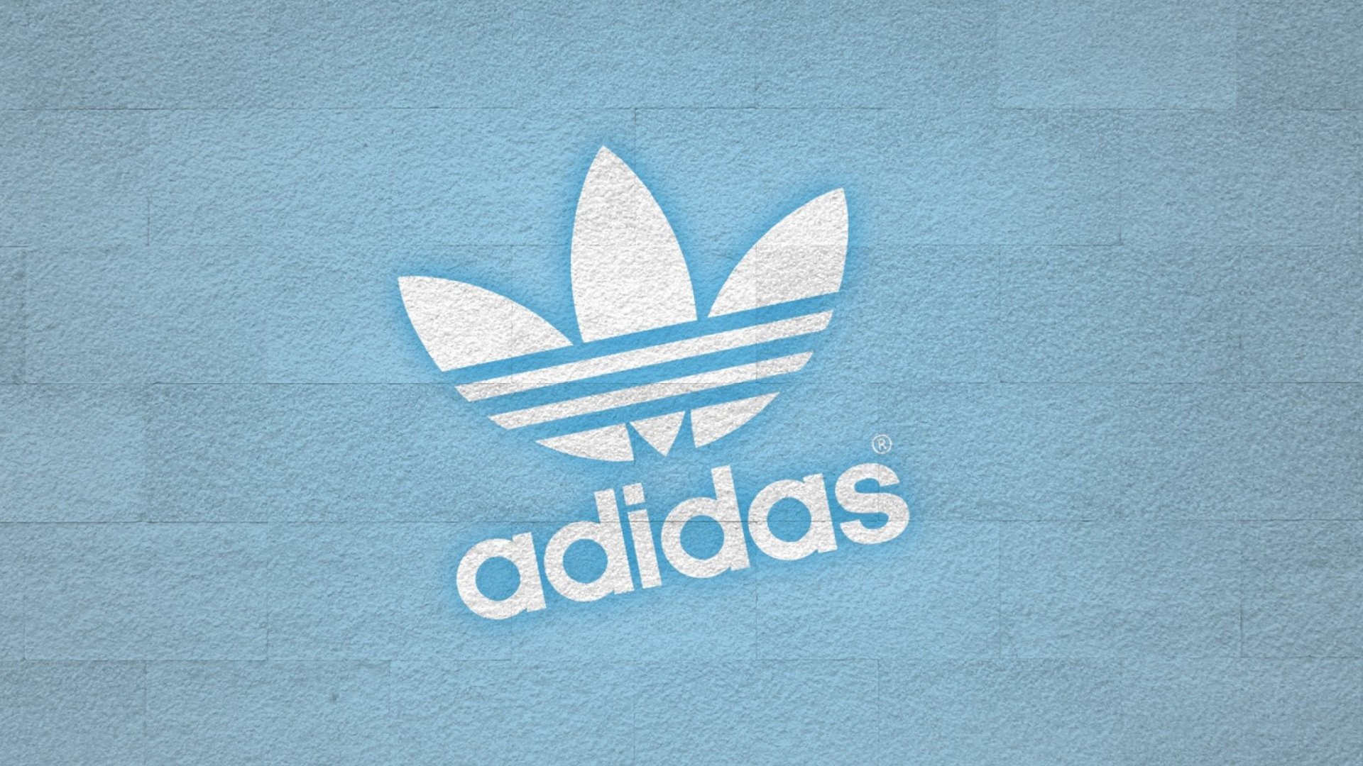 Обои adidas, лого, марка, графика, шрифт в разрешении 1920x1080