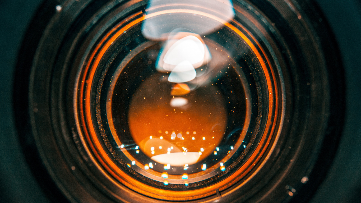 Обои насекомое, Апельсин, круг, боке, колесо в разрешении 1366x768