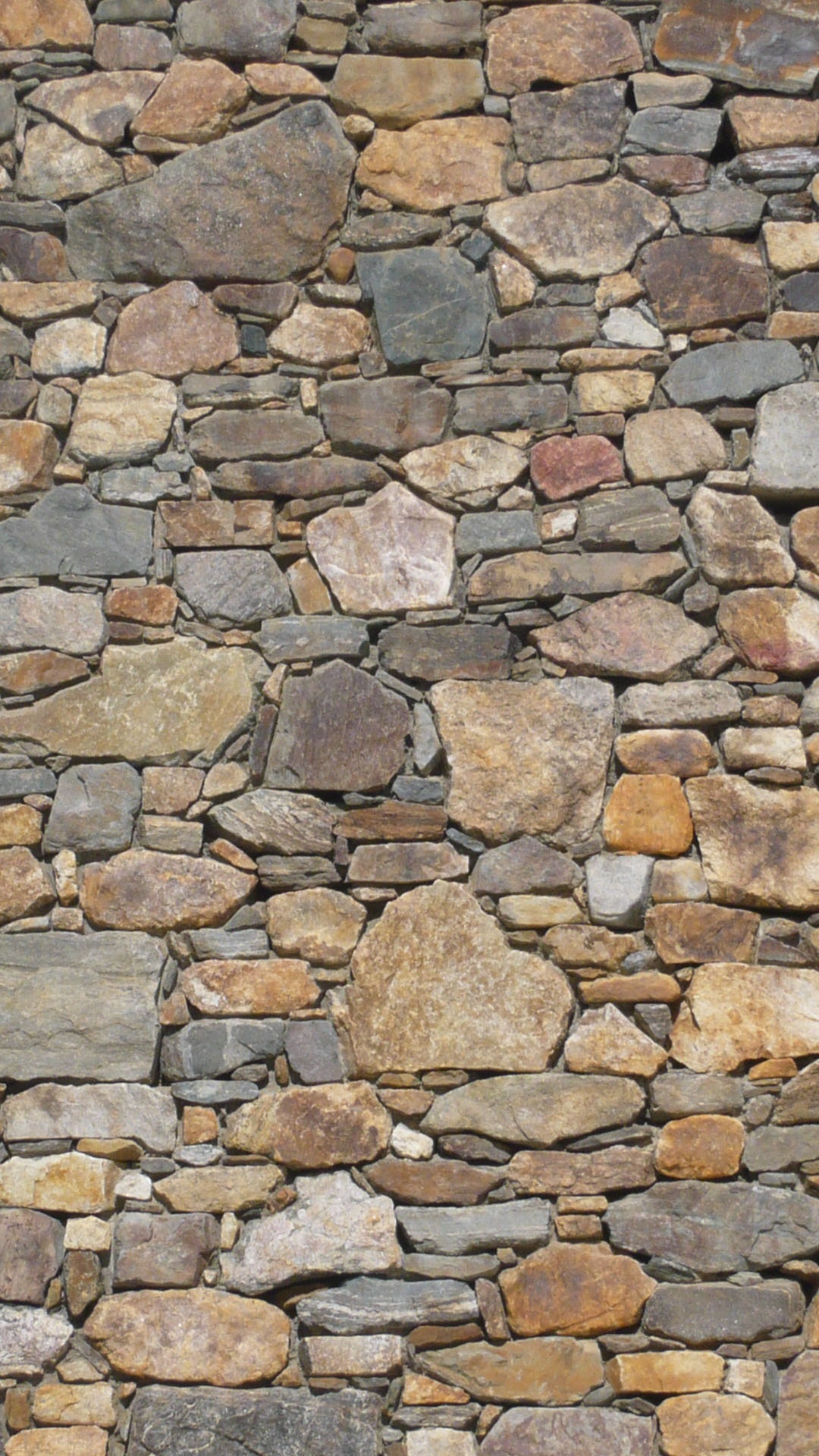 Обои каменная стена, каменная облицовка, стена, кирпич, плакирование в разрешении 1080x1920