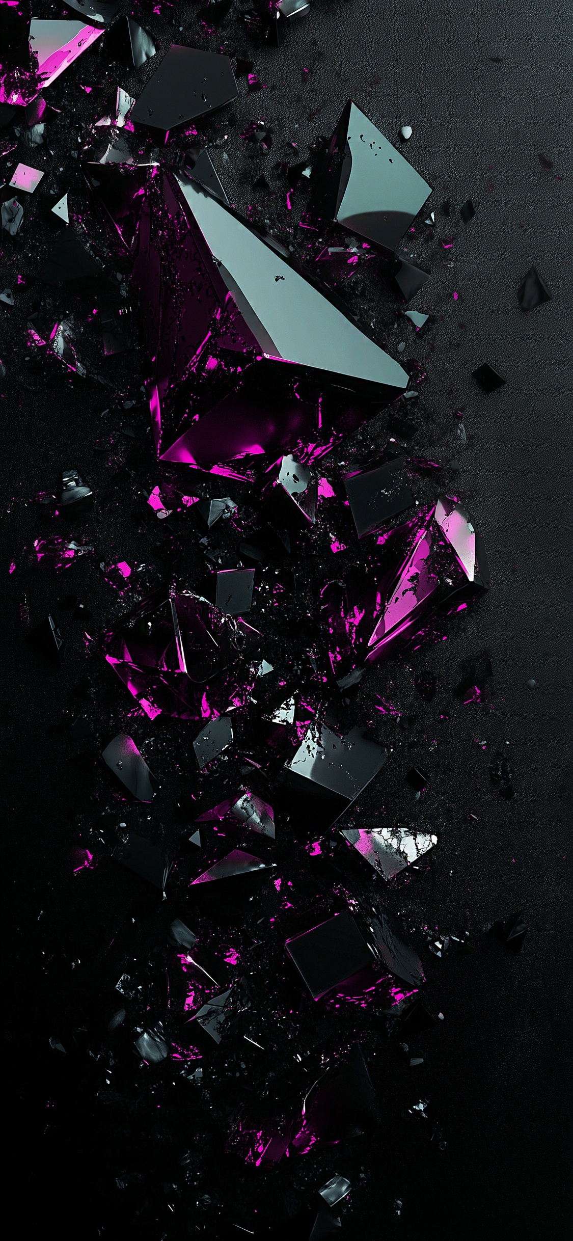 Обои иллюстрация, розовый, серебро, натуральный материал, графика в разрешении 1125x2436