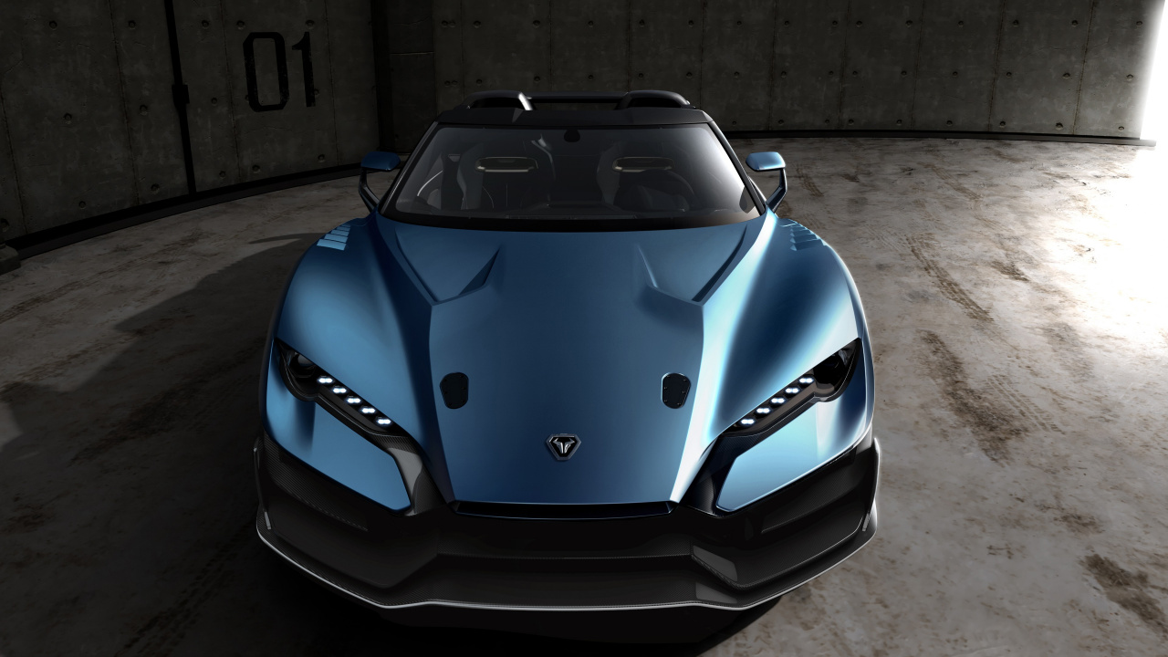Обои italdesign zerouno спереди, italdesign zerouno, Italdesign Джуджаро, italdesign, легковые автомобили в разрешении 1280x720