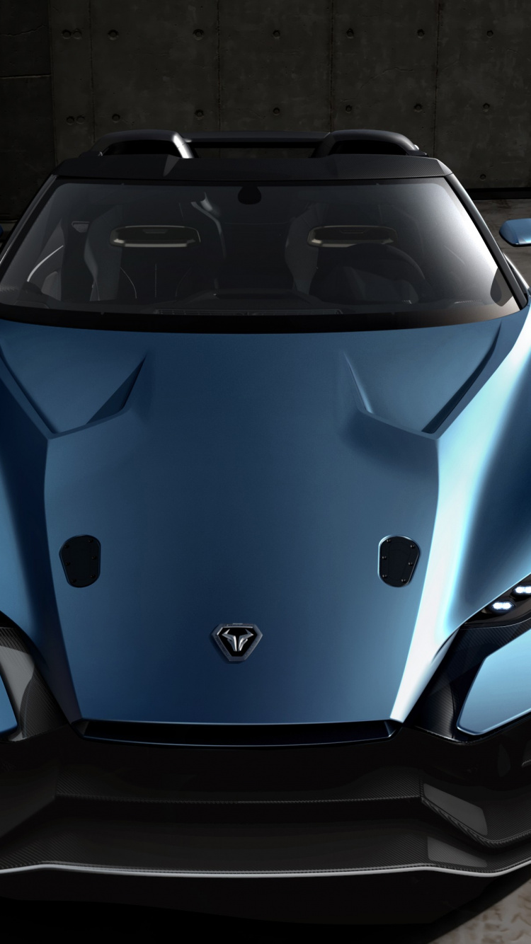 Обои italdesign zerouno спереди, italdesign zerouno, Italdesign Джуджаро, italdesign, легковые автомобили в разрешении 750x1334