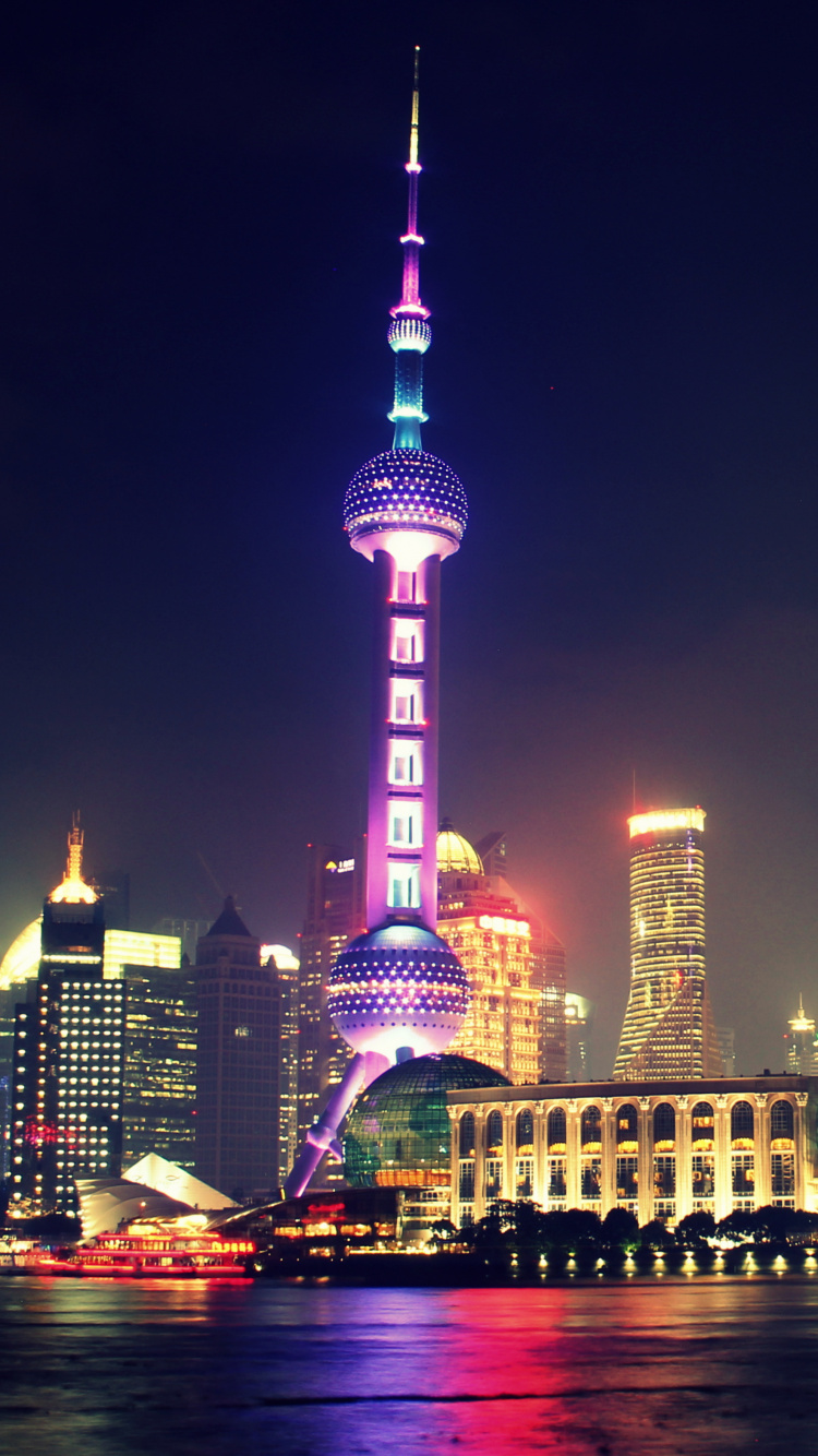 Обои городской пейзаж, город, ориентир, небоскреб, метрополия в разрешении 750x1334