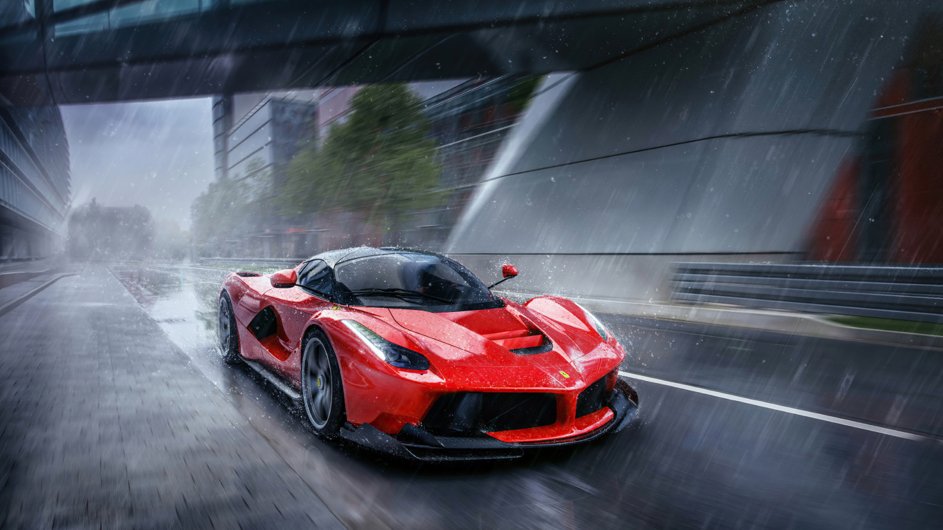 Обои laferrari, спорткар, легковые автомобили, Ламборджини авентадор с, суперкар в разрешении 1366x768