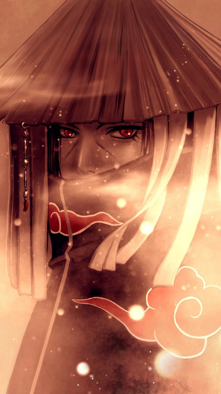 Обои Итачи Учиха, Саске Учиха, Акацуки, шаринган, свет в разрешении 750x1334