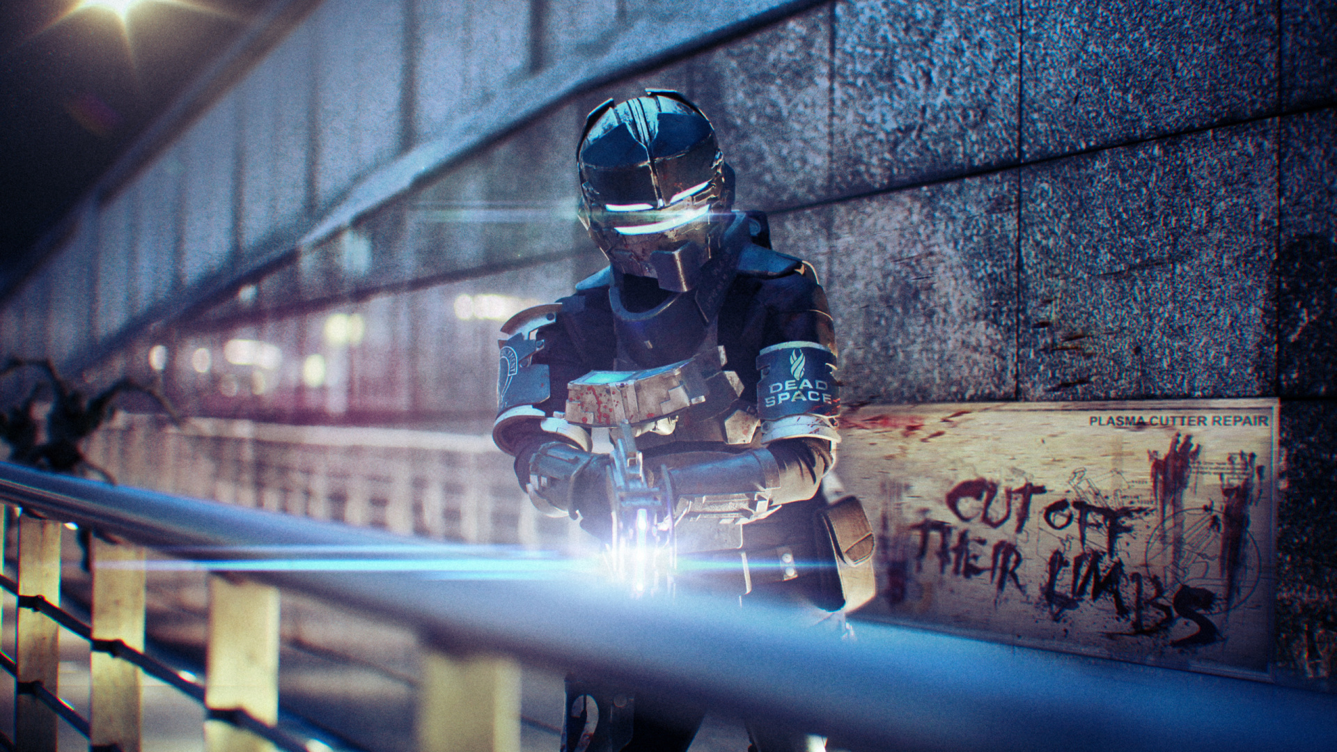 Обои косплей мертвое пространство, мертвое пространство, Dead Space 2, Мертвый Космос 3, Айзек Кларк в разрешении 1920x1080