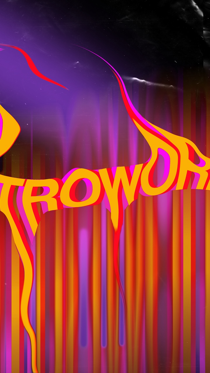 Обои свет, неоновая вывеска, пурпур, Апельсин, Визуальный эффект освещения в разрешении 720x1280