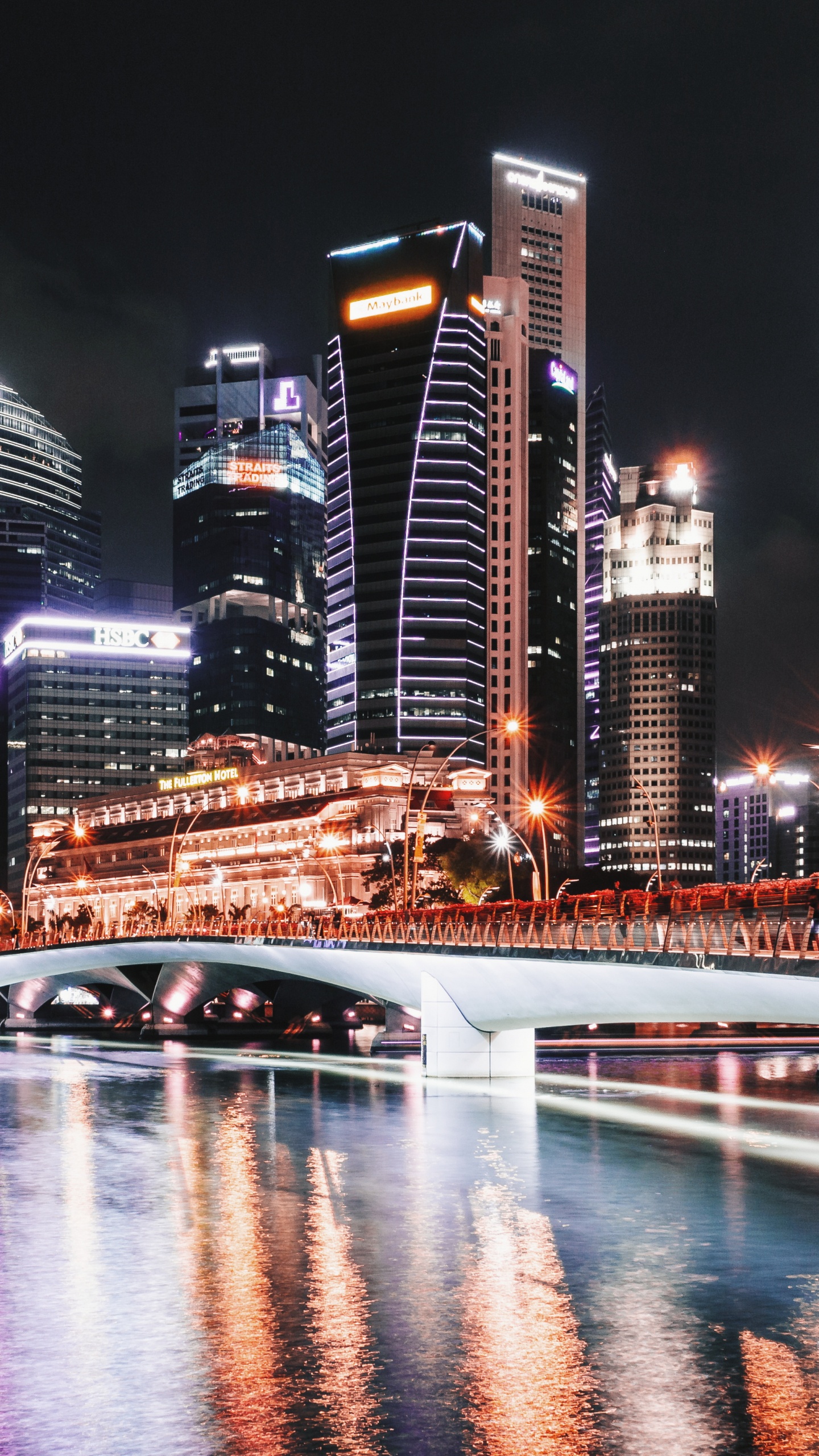 Обои городской пейзаж, город, метрополия, линия горизонта, городской район в разрешении 1440x2560